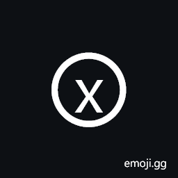 Circled Latin Small Letter X Symbol