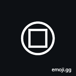 Circled Square Symbol