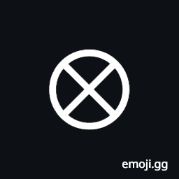 Circled Times Symbol
