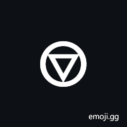 Circled Triangle Down Symbol