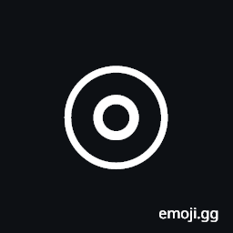 Circled White Bullet Symbol