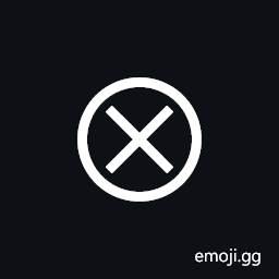 Circled X Symbol