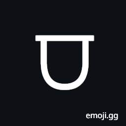 Closed Union with Serifs Symbol