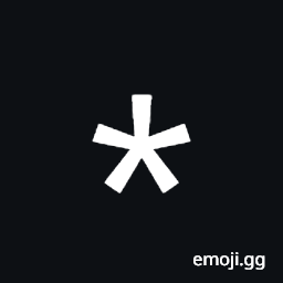 Combining Asterisk Above Symbol