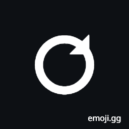 Combining Clockwise Ring Overlay Symbol