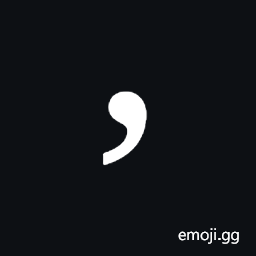 Comma Symbol