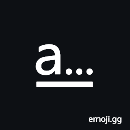 Continuous Underline Symbol Symbol