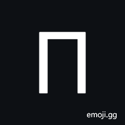 Coptic Capital Letter Pi Symbol
