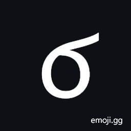 Coptic Small Letter Shima Symbol