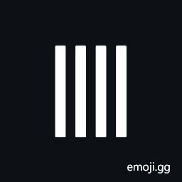 Counting Rod Tens Digit Four Symbol