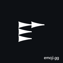Cuneiform Numeric Sign Four Variant Form Limmu4 Symbol