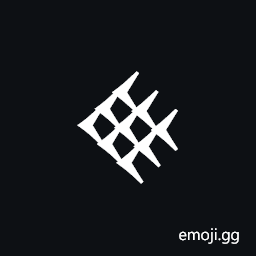 Cuneiform Numeric Sign Nine U Variant Form Symbol