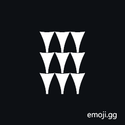 Cuneiform Numeric Sign Nine Variant Form Ilimmu Symbol