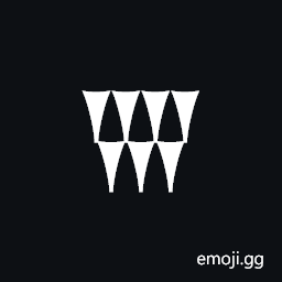Cuneiform Numeric Sign Seven Dish Symbol