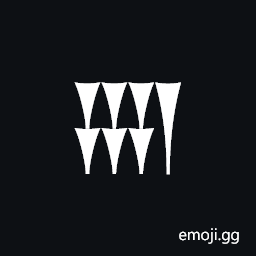 Cuneiform Numeric Sign Seven Variant Form Imin B Symbol