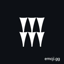 Cuneiform Numeric Sign Six Dish Symbol