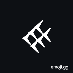 Cuneiform Numeric Sign Six U Variant Form Symbol
