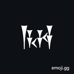 Cuneiform Sign a Times Ha Symbol