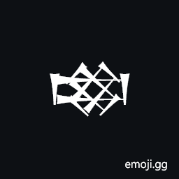 Cuneiform Sign Gish Times Gish Crossing Gish Symbol