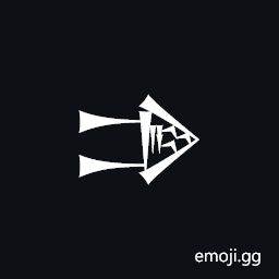 Cuneiform Sign Gud Times a Plus Kur Symbol