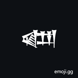 Cuneiform Sign Ka Times A Symbol