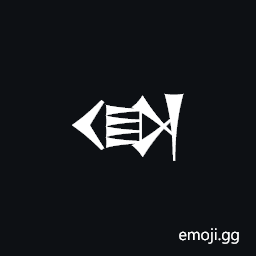 Cuneiform Sign Lak-384 Symbol