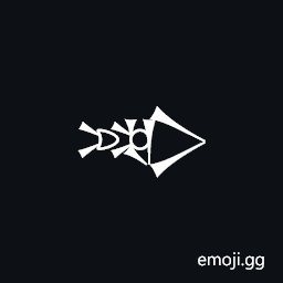 Cuneiform Sign Lak-450 Symbol