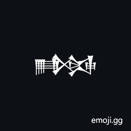 Cuneiform Sign Lak-749 Symbol