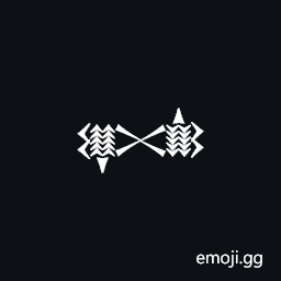 Cuneiform Sign Naga Opposing Naga Symbol