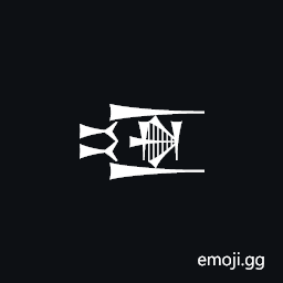 Cuneiform Sign Ninda2 Times Lak-050 Symbol