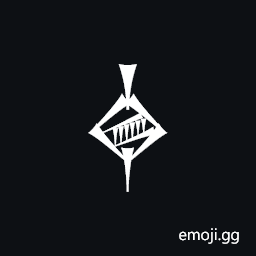 Cuneiform Sign Nu11 Rotated Ninety Degrees Symbol