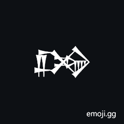 Cuneiform Sign Tag Times Gud Symbol