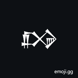 Cuneiform Sign Tag Symbol