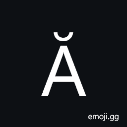Cyrillic Capital Letter a with Breve Symbol