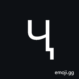 Cyrillic Capital Letter Che with Descender Symbol