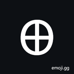 Cyrillic Capital Letter Crossed O Symbol