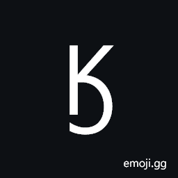 Cyrillic Capital Letter Ka with Hook Symbol