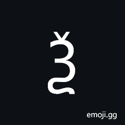 Cyrillic Capital Letter Ksi Symbol