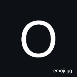 Cyrillic Capital Letter O Symbol