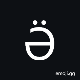 Cyrillic Capital Letter Schwa with Diaeresis Symbol