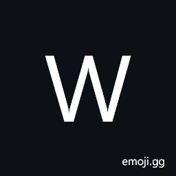 Cyrillic Capital Letter We Symbol