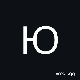 Cyrillic Capital Letter Yu Symbol