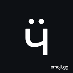 Cyrillic Small Letter Che with Diaeresis Symbol