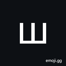 Cyrillic Small Letter Sha Symbol