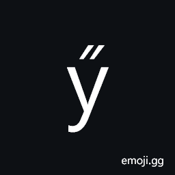 Cyrillic Small Letter U with Double Acute Symbol