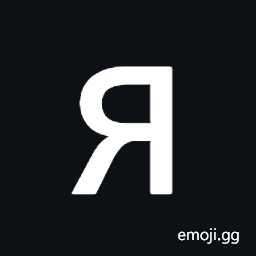 Cyrillic Small Letter Ya Symbol