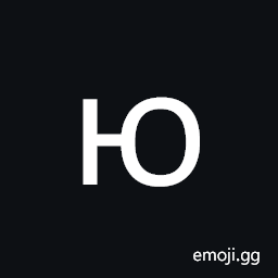 Cyrillic Small Letter Yu Symbol