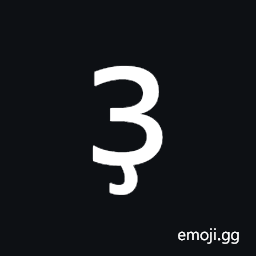 Cyrillic Small Letter Ze with Descender Symbol