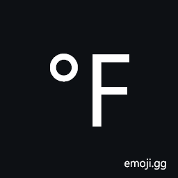 Degree Fahrenheit Symbol