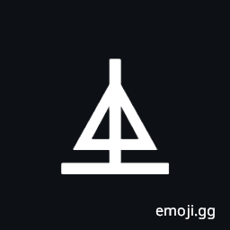 Dentistry Symbol Light Up and Horizontal with Triangle Symbol
